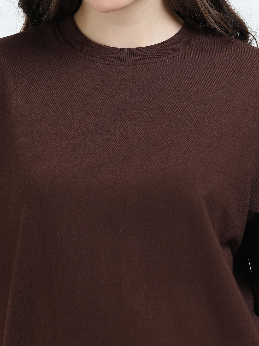 240GSM Unisex Walnut Cotton Oversized Tee