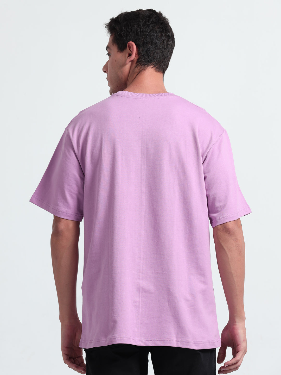 240GSM Unisex Lavender Cotton Oversized Tshirt