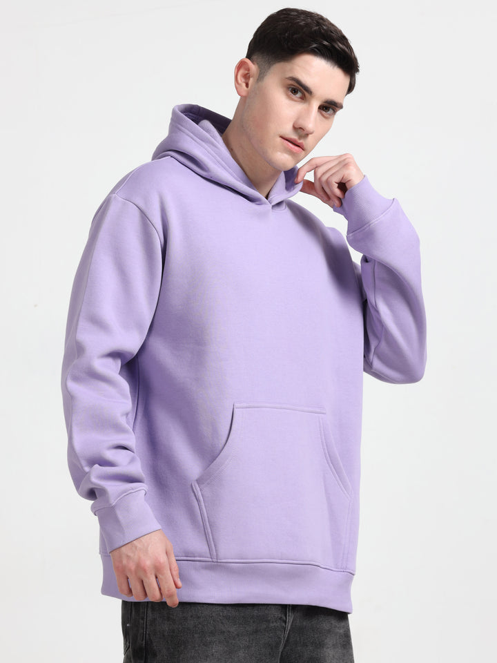 Premium 400 GSM Export Quality Lavender Hoodie