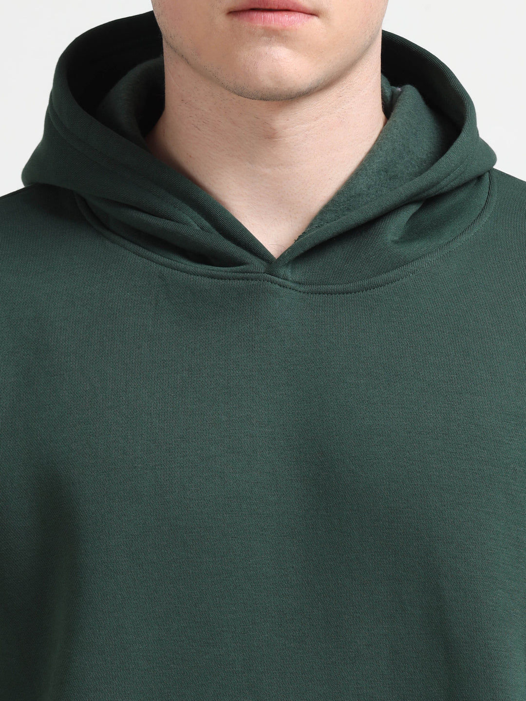 Premium 400 GSM Export Quality Bottle Green Hoodie