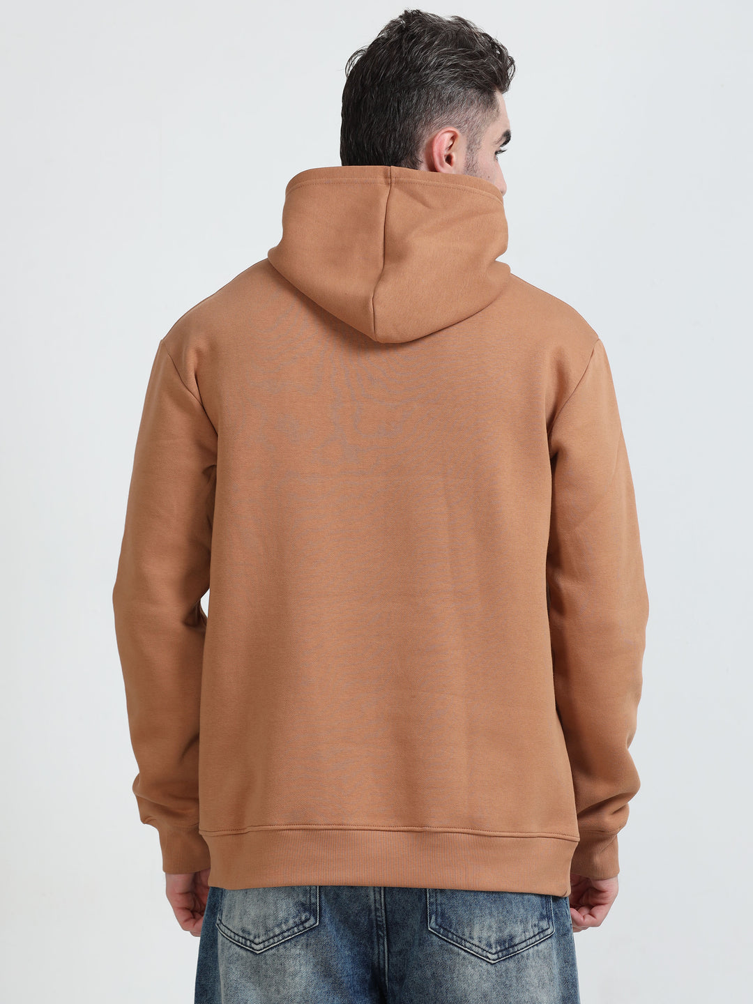 Premium 400 GSM Export Quality Biscuit Brown Hoodie