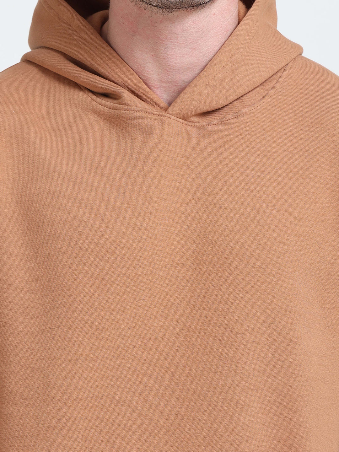 Premium 400 GSM Export Quality Biscuit Brown Hoodie