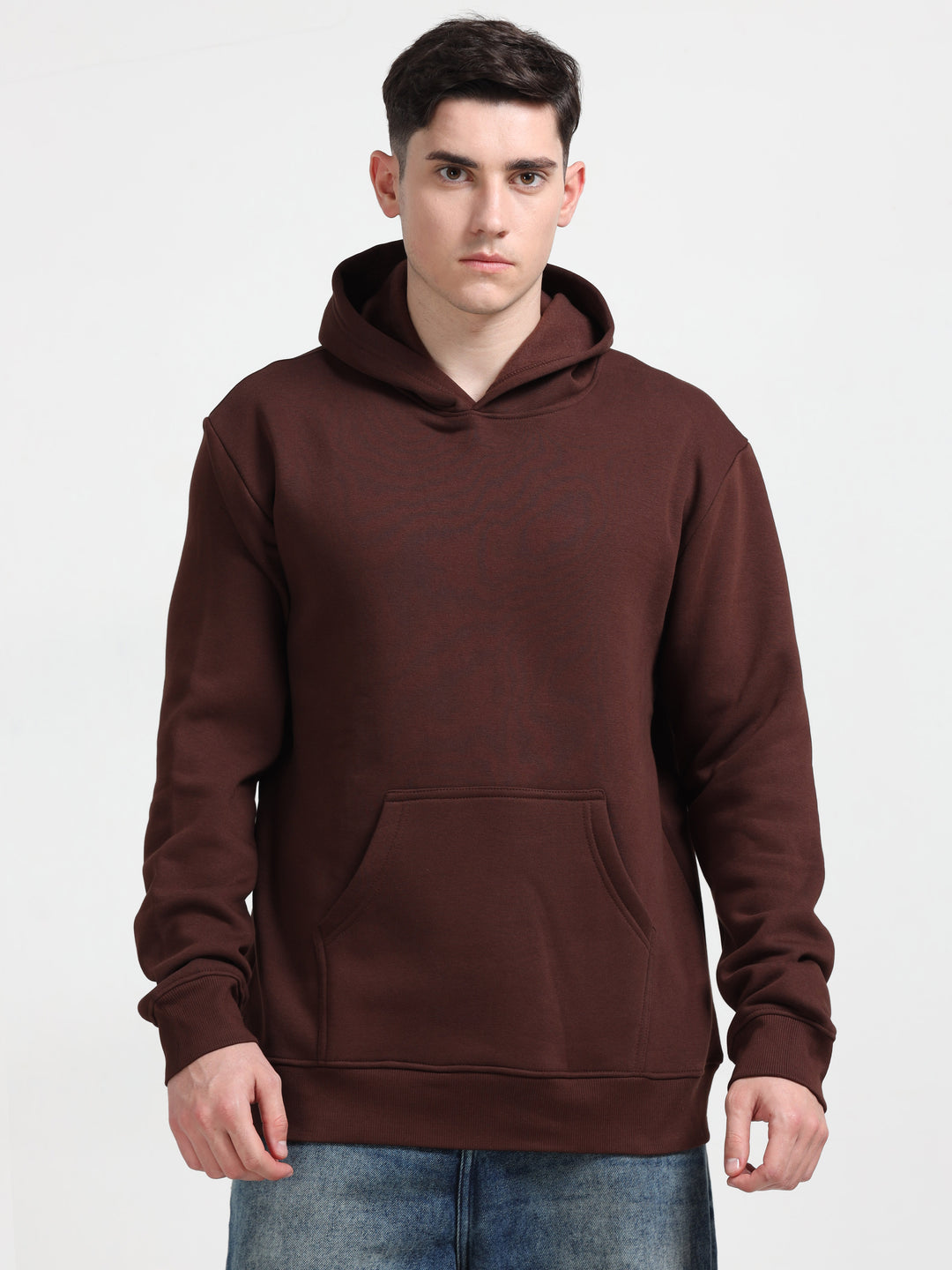 Premium 400 GSM Export Quality Walnut Brown Hoodie