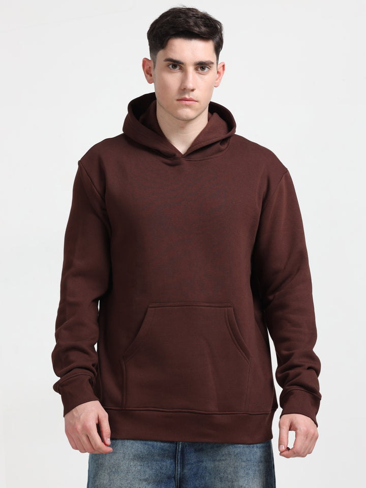 Premium 400 GSM Export Quality Walnut Brown Hoodie