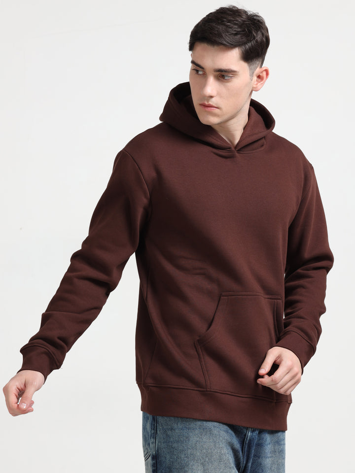 Premium 400 GSM Export Quality Walnut Brown Hoodie